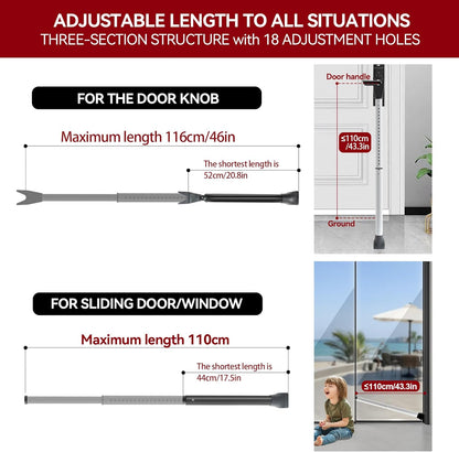 SafeBar Heavy-Duty Door Bar