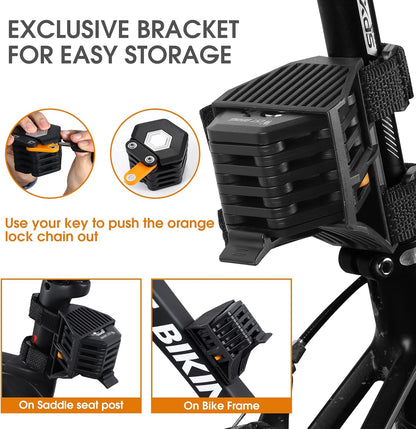Premium Folding Bike Lock