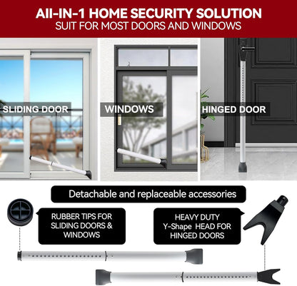 SafeBar Heavy-Duty Door Bar