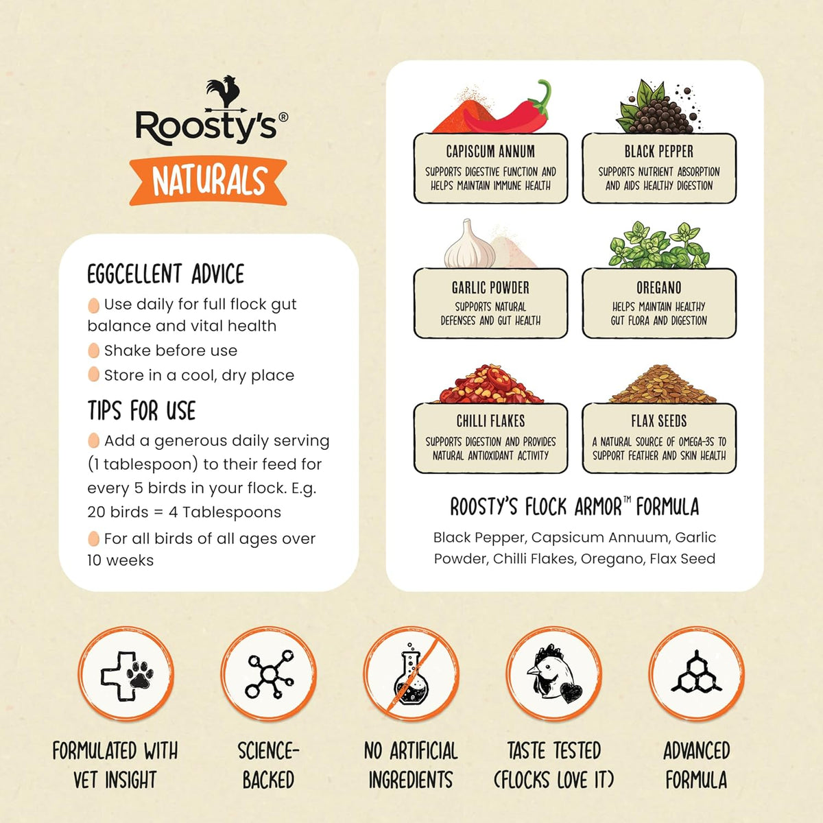 Natural Chicken De-Wormer & Vitality Boost